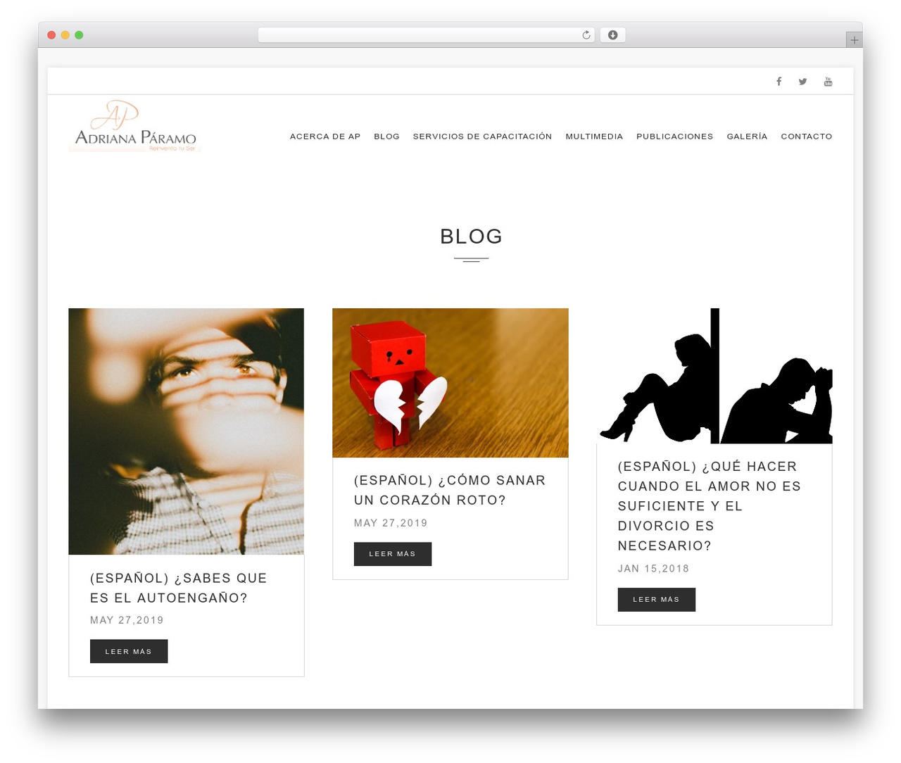 Mega WordPress theme - adrianaparamo.com Mega WordPress theme - adrianaparamo.com