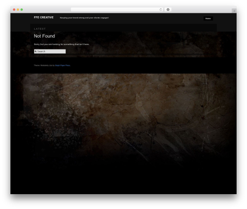 Modularity Lite WordPress gallery theme - ffecreative.com