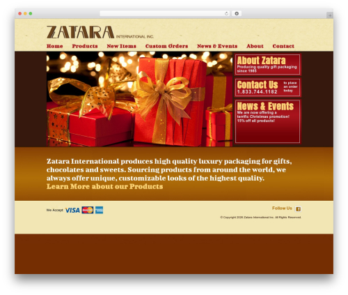 OmniFramework Theme WordPress theme - zatara.com