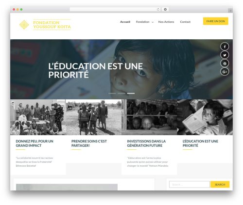 Rise Blocks – A Complete Gutenberg Page Builder (rise-blocks) free WordPress plugin - fondationyoussoufkoita.org