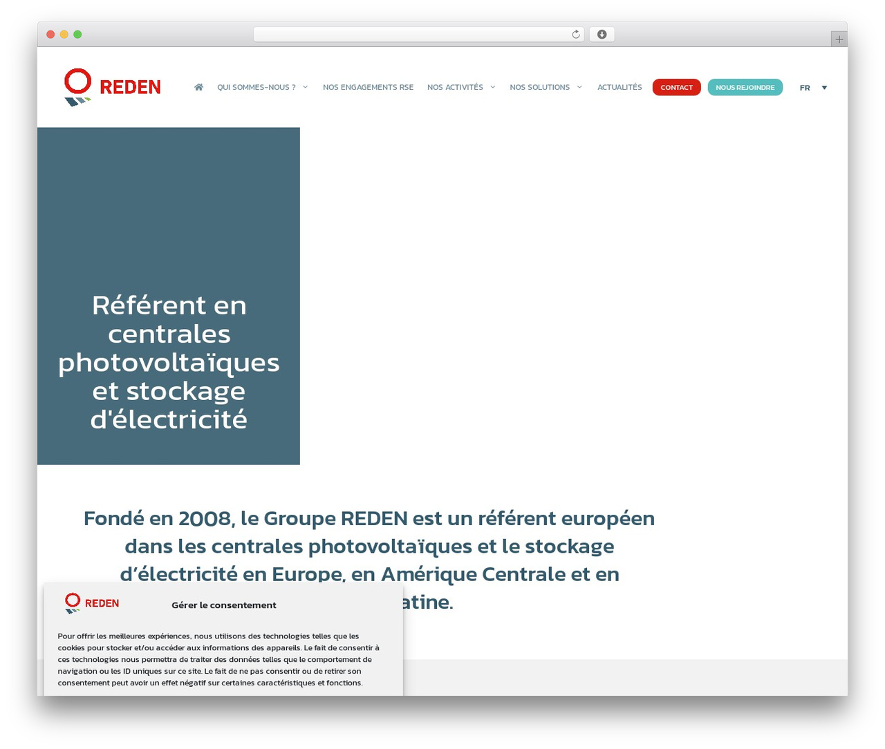 Theme WordPress GeneratePress - reden.solar