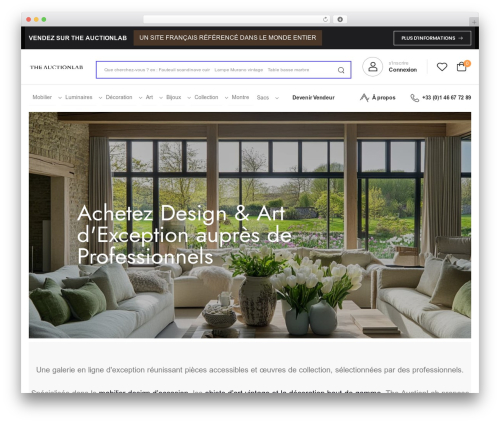 Wolmart WordPress theme - theauctionlab.com