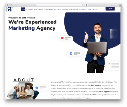 WordPress theme DIGILAB - lrt.com.pk