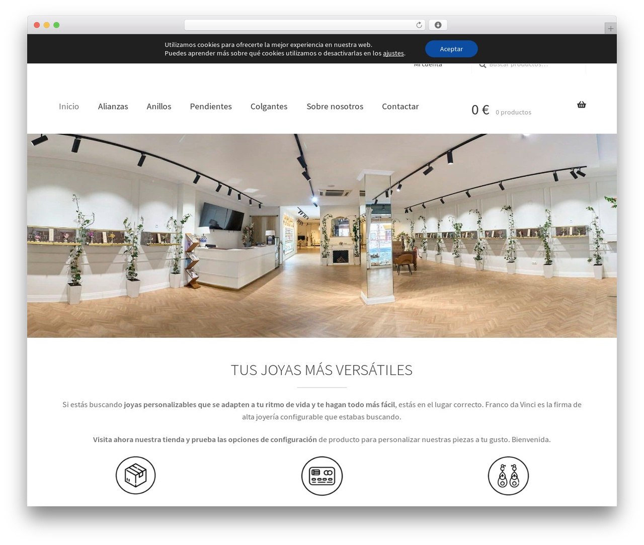 WordPress theme Storefront - francodavinci.com