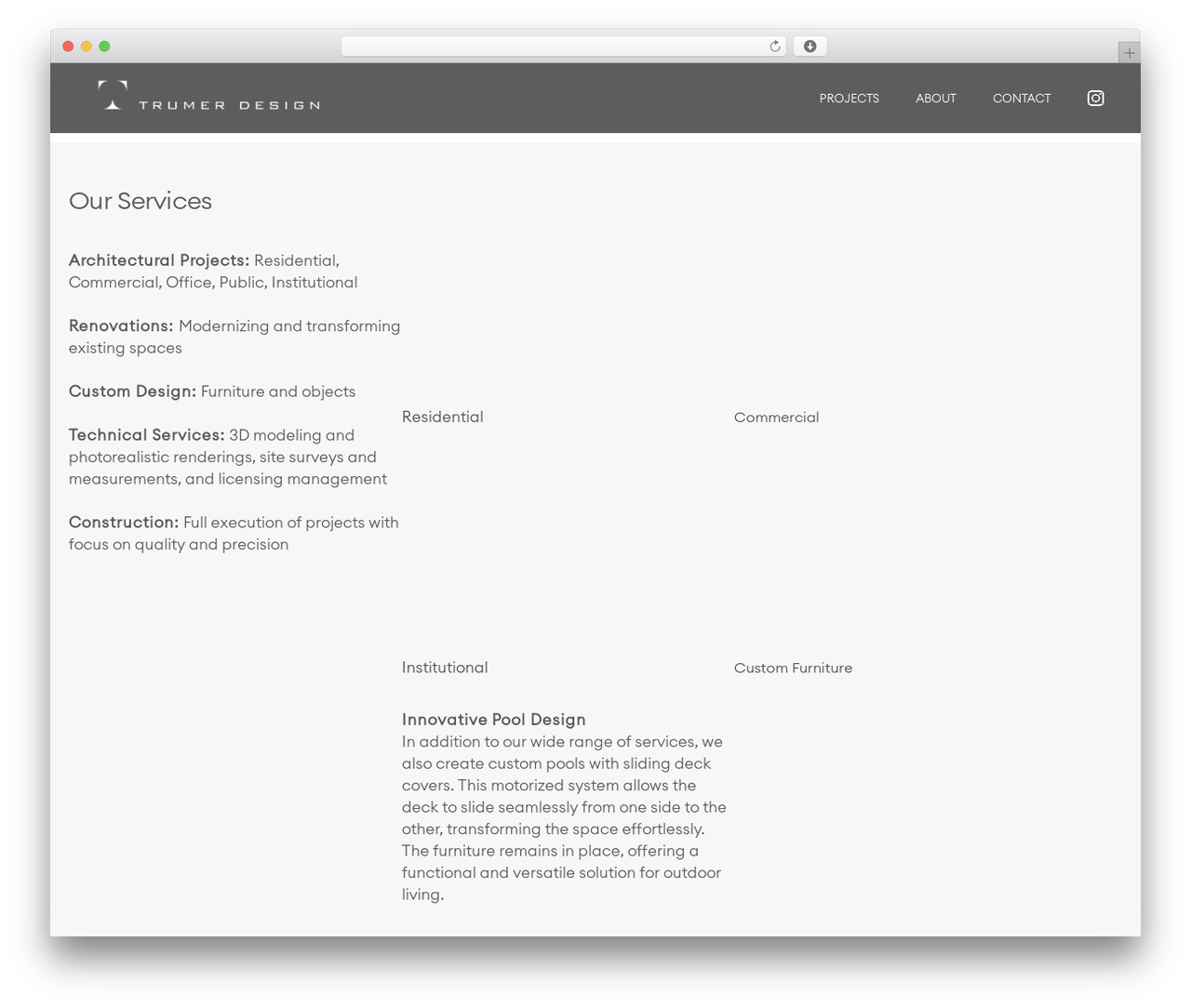 WP theme Archicon - trumer.com
