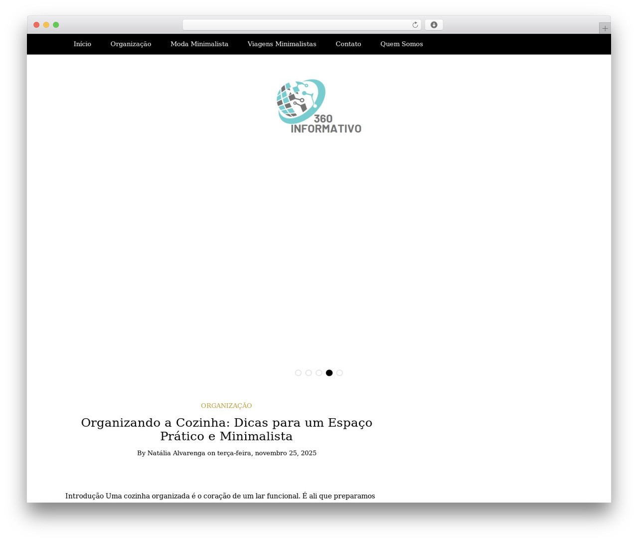 Writee WordPress theme - 360informativo.com