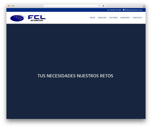 Divi theme WordPress - fclautomation.com