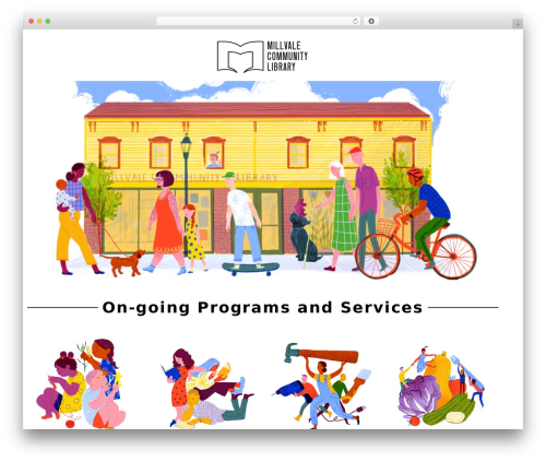 Divi WordPress theme - millvalelibrary.org