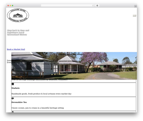 Etch Theme top WordPress theme - callioperiverhistoricalvillage.com