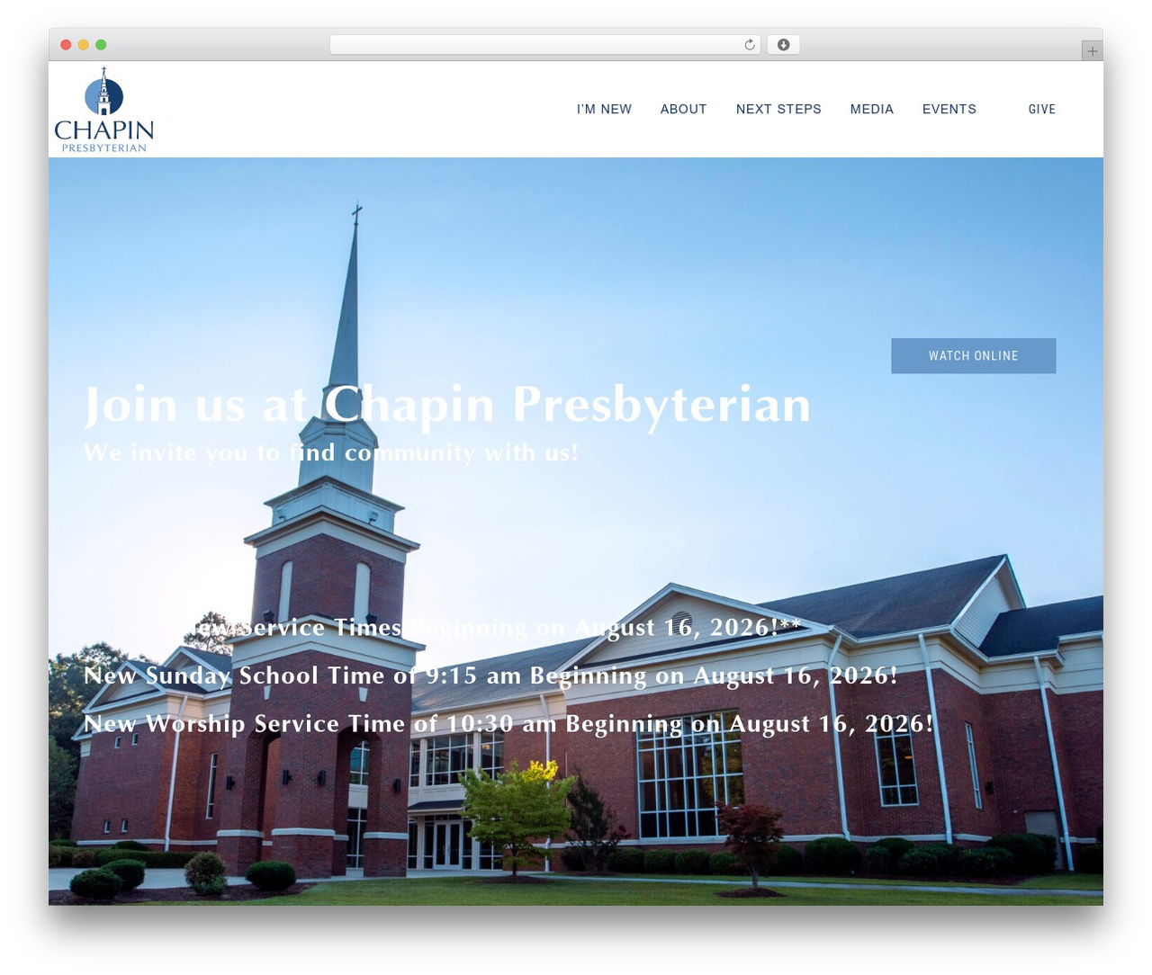 Hello Elementor free WordPress theme - chapinpres.org