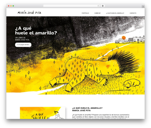 Omm WordPress theme - mariajosepita.com