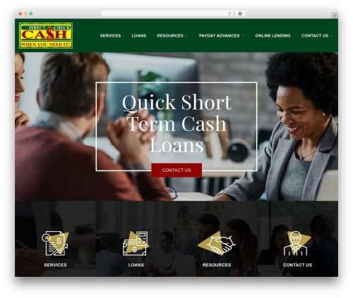 Reach Local WordPress website theme - direct-check.com