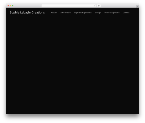 Savoy WordPress theme - sophie-labayle-creations.com