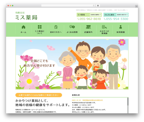 WordPress theme Themify Basic - ms-yakkyoku.com