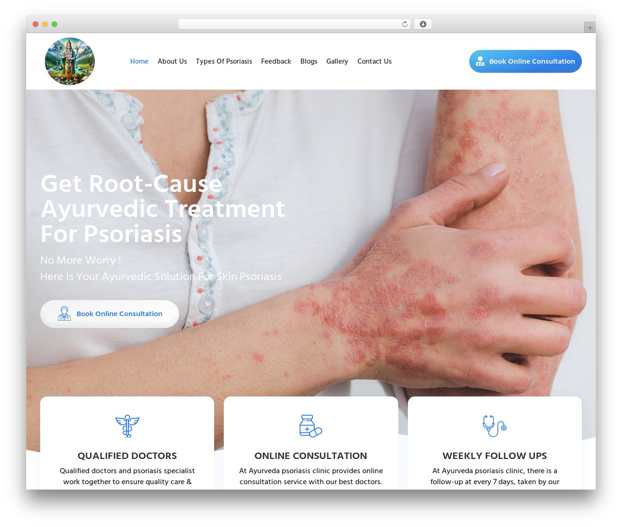 WordPress theme Hello Elementor - ayurvedapsoriasisclinic.com