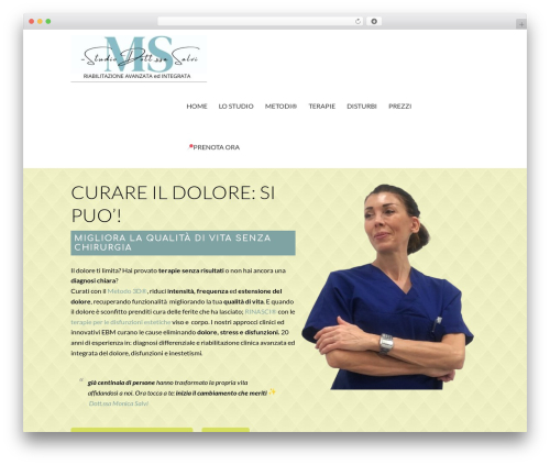 WordPress theme Hello Pro - dottoressasalvi.com