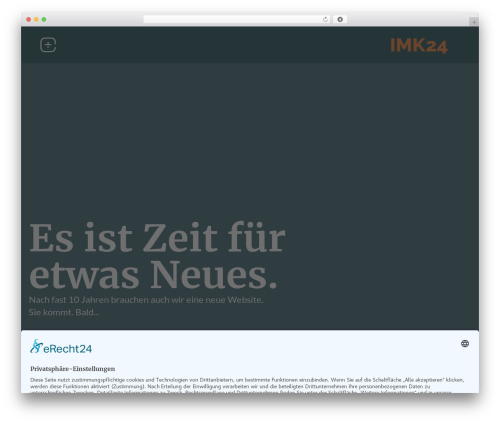 Breakdance Zero Theme WordPress shop theme - imk24.de