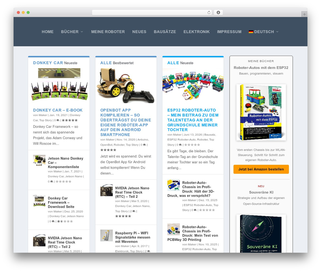 Extra WordPress theme - custom-build-robots.com