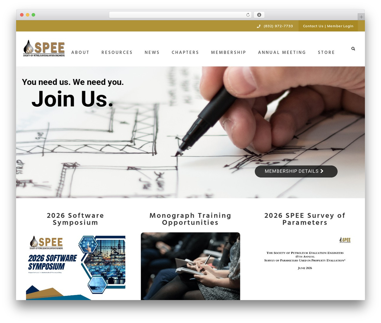 Hazel WordPress theme - spee.org