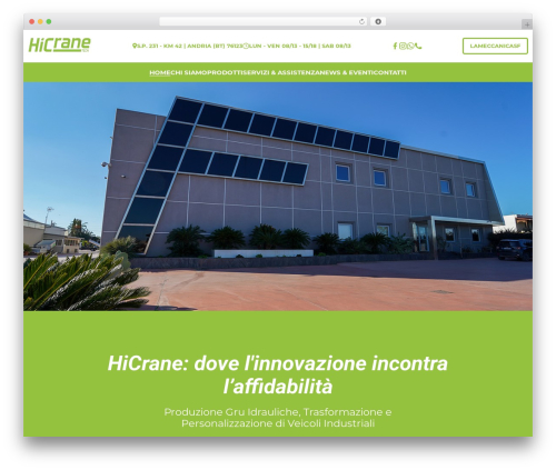 HiCraneTech theme WordPress theme - hicranetech.com