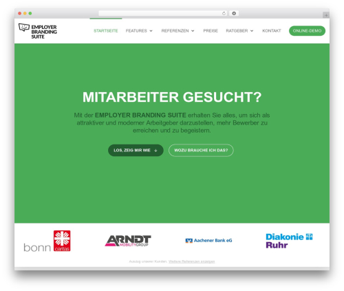 P3 Wordpress Theme best WordPress theme - employer-branding-suite.com