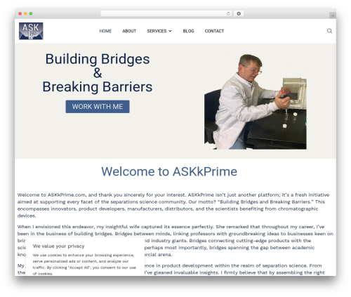 Consulte WordPress theme - askkprime.com