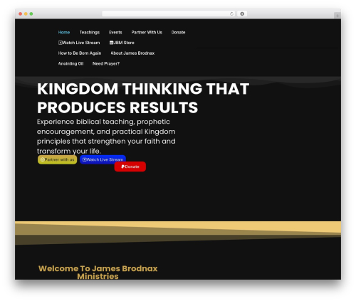 Hello Elementor WordPress theme - apostlebrodnax.org