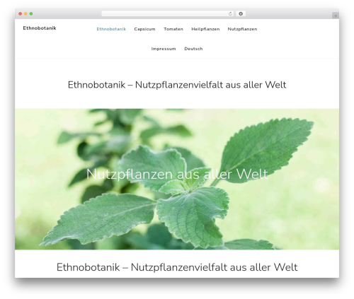 Infinity Pro WP theme - ethno-botanik.org