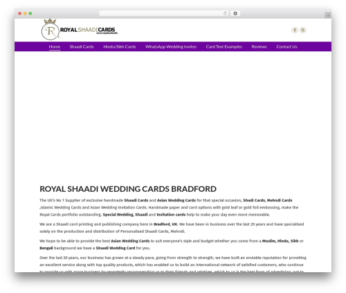The7 Classic WordPress wedding theme - royalcards.info