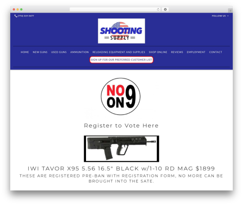 Theme WordPress Beacon Theme - shootingsupply.com
