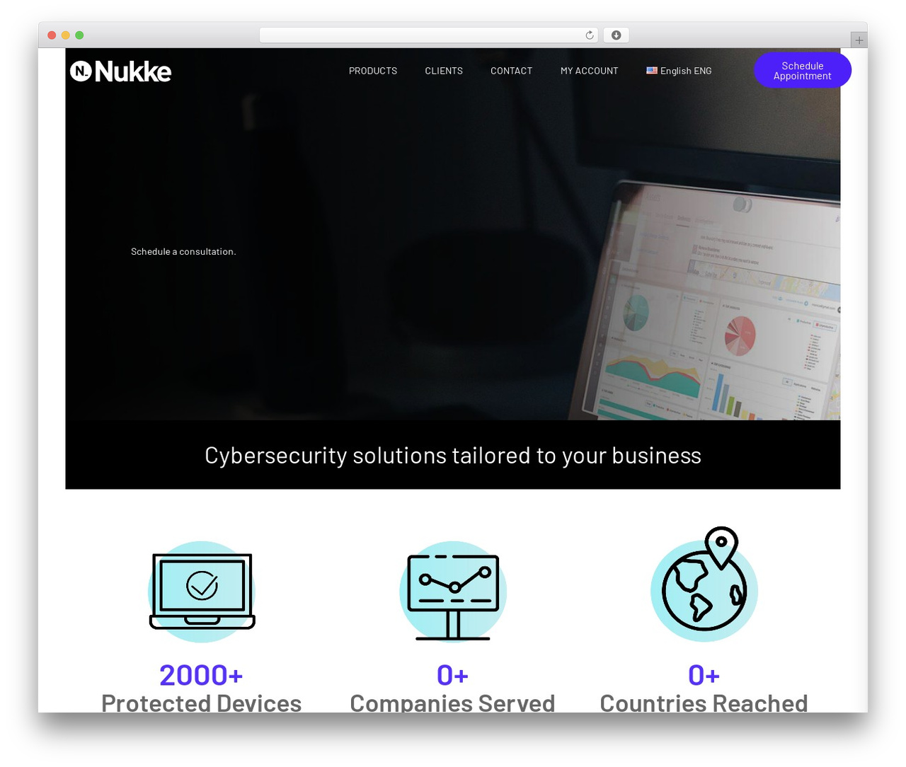Webify WordPress theme - nukke.co