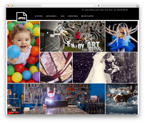 WordPress theme Framed - jpegestudio.com