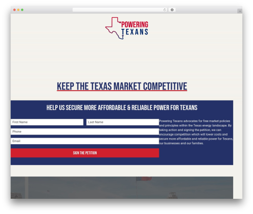 WordPress theme Prime - poweringtexans.com