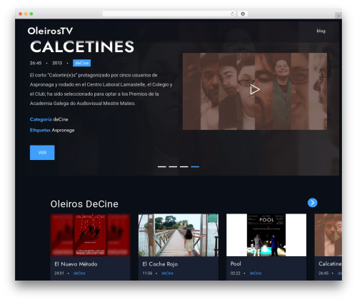 Streamlab core WordPress plugin - oleiros.tv