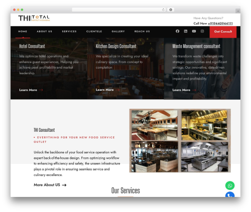 Corzo theme WordPress - thiconsultant.com