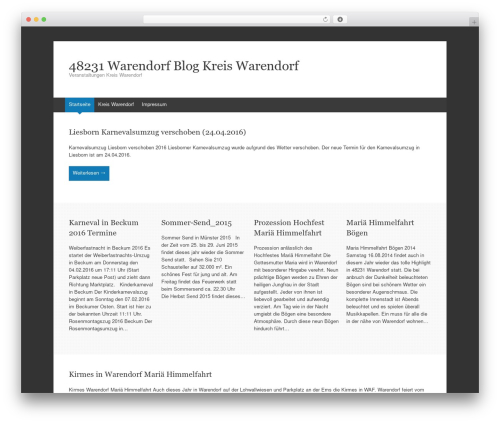 Expound WordPress theme - 48231.de