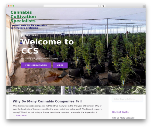Profex theme WordPress - fixcannabiscultivationproblems.com