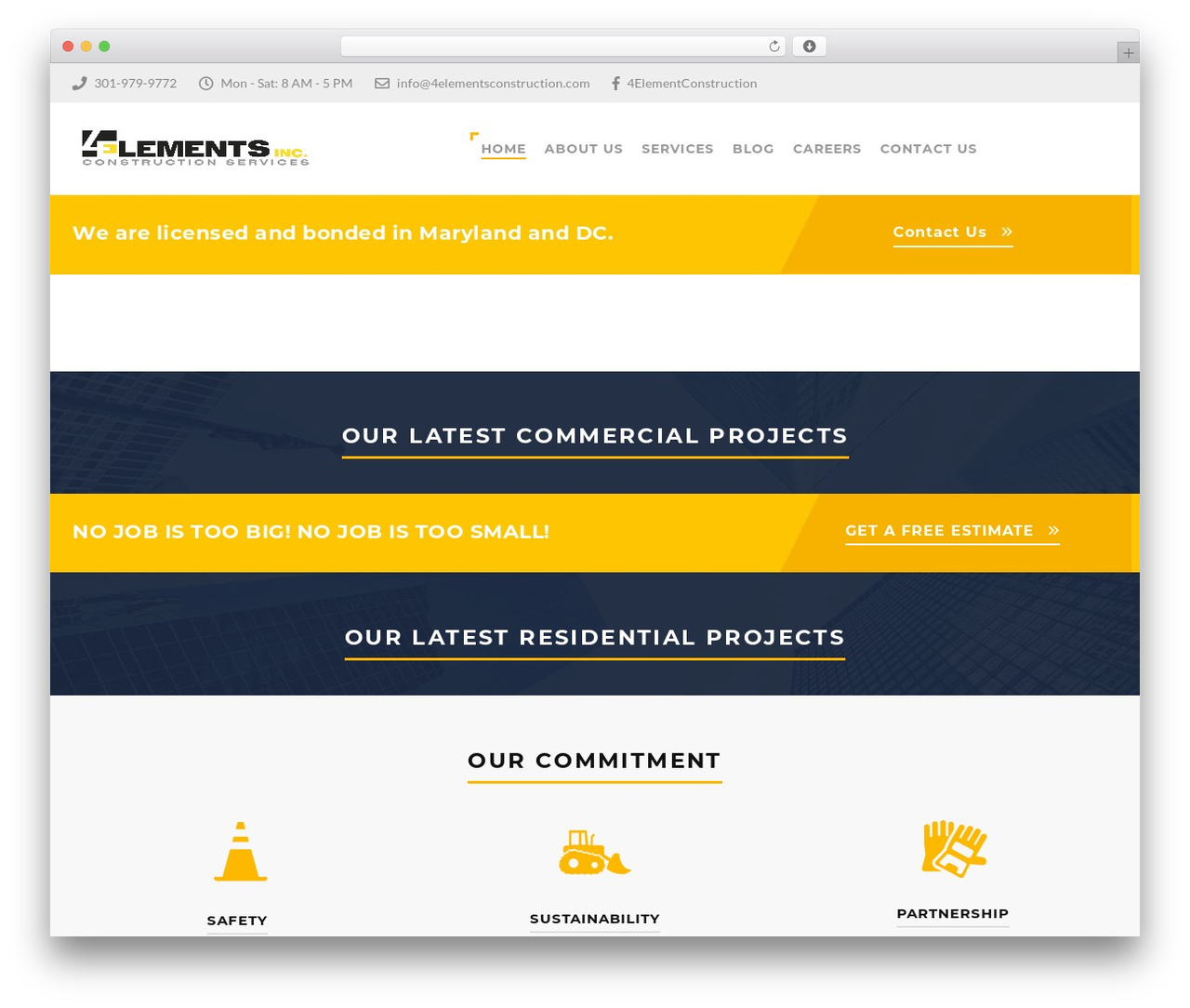 Structure WordPress theme - 4elementsconstruction.com Structure WordPress theme - 4elementsconstruction.com