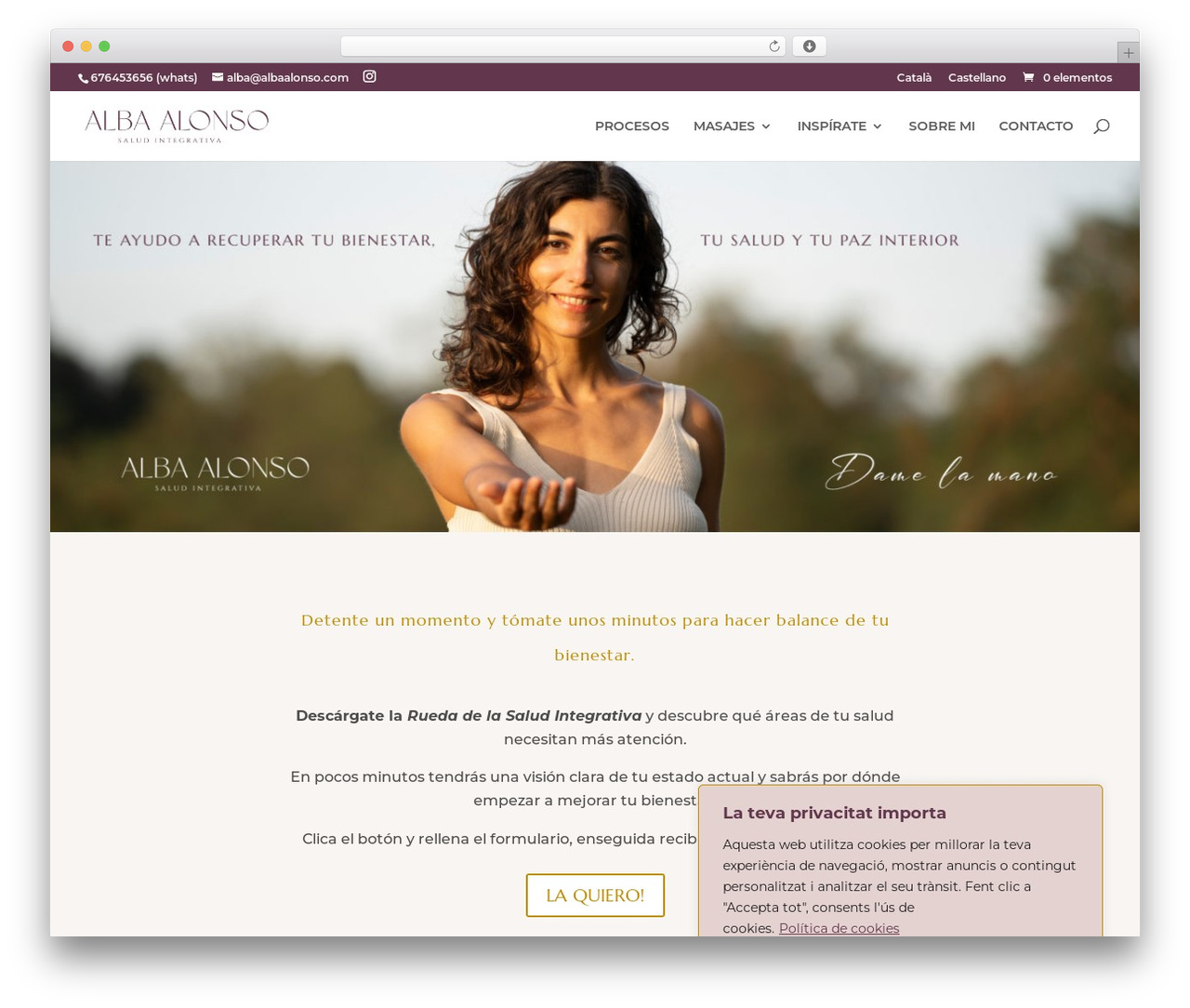Divi WordPress page theme - albaalonso.com Divi WordPress page theme - albaalonso.com