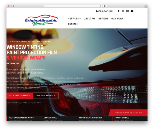 Divi WordPress theme - originalgraphicwraps.com