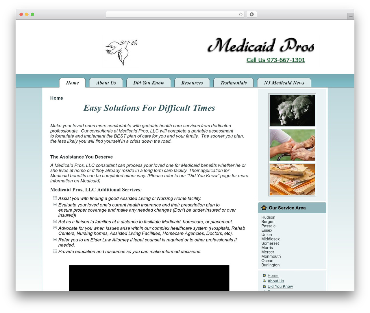 draft 12 theme WordPress - medicaidpros.net