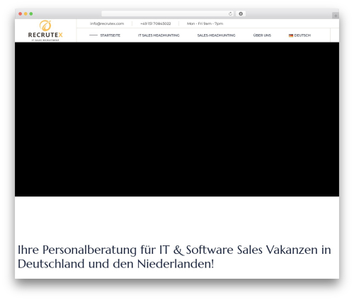 Halstein core WordPress plugin - recrutex.com
