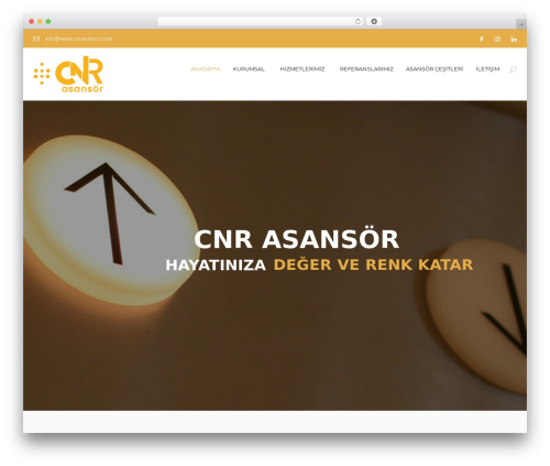 Interiart premium WordPress theme - cnrasansor.com