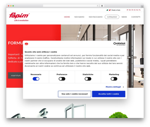 Lambda top WordPress theme - www.fapim.it