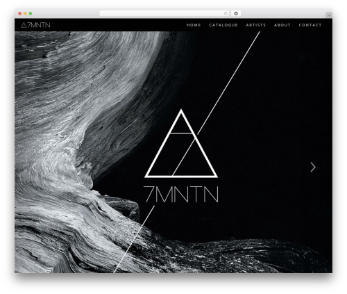 Rendition theme WordPress - 7mntn.com
