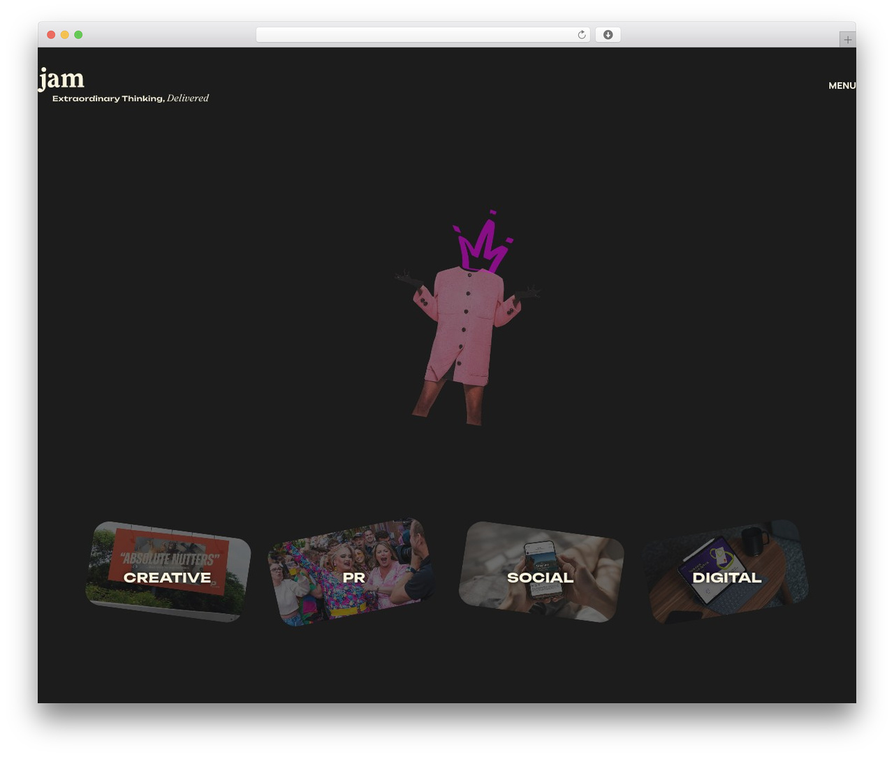 WordPress theme JAM - wearejam.agency