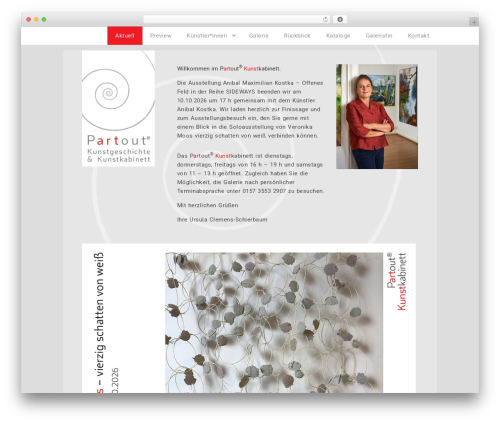 Attire theme WordPress - partout-kunstgeschichte.de