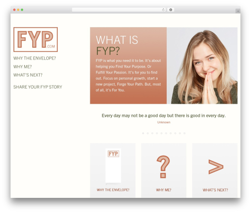 FYP WordPress theme - fyp.com