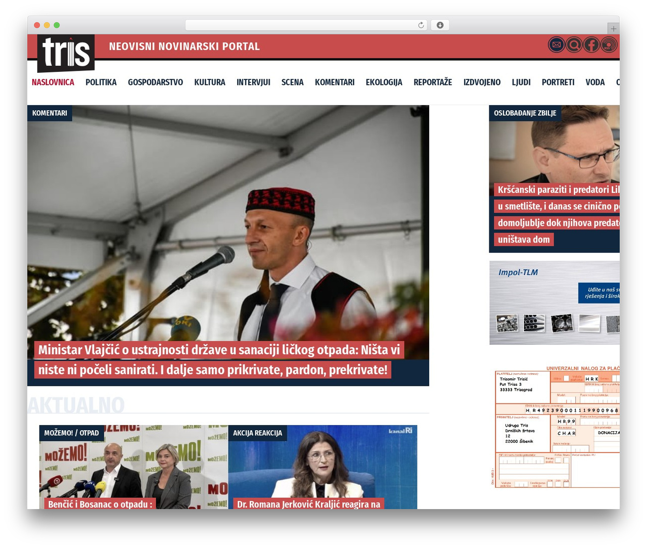 Gamba WordPress theme - tris.com.hr Gamba WordPress theme - tris.com.hr