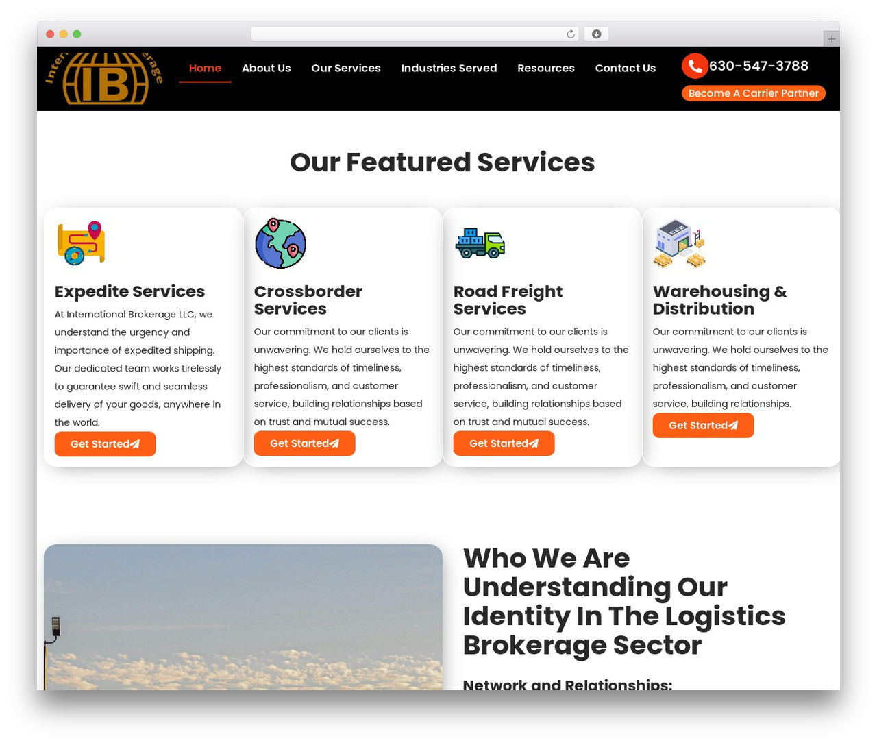 Logio WordPress theme - ibkllc.com